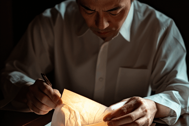 u8922936522_A_Japanese_person_secretly_destroying_a_will_docu_98e64bb8-277b-4592-a1c3-102408de460d_2