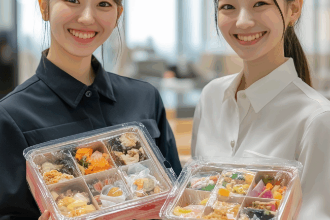 u8922936522_Japanese_employees_receiving_boxed_lunches_provid_391b1667-54da-489c-b24d-29309957500e_1