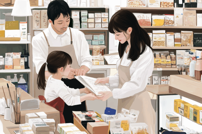 u8922936522_Japanese_family_working_together_in_a_small_busin_8d0a4a52-d75d-4301-9086-4de9ab3de6b1_3