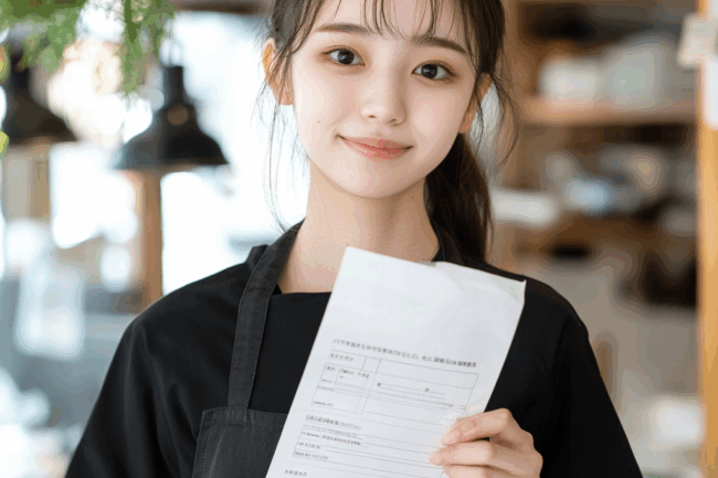 u8922936522_Japanese_female_shop_owner_holding_a_simplified_i_52ef3552-cbe3-41bf-a440-3859d2b7dd59_3