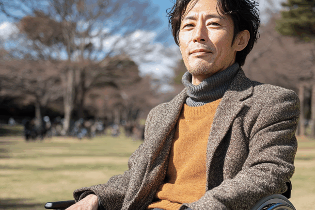 u8922936522_Japanese_man_in_a_wheelchair_enjoying_a_sunny_day_0845e5d9-5f5b-4bf0-bcfd-6db27d58d5c1_3