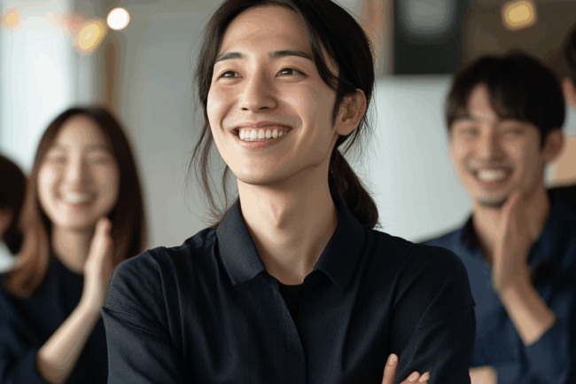 u8922936522_Japanese_small_business_owner_announcing_salary_i_6acc9768-4597-4012-a384-637179e24710_0