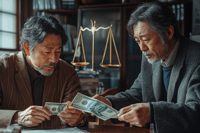 u8922936522_Two_Japanese_men_exchanging_an_envelope_of_money__767ae8fe-2cf1-4fb2-ab8b-6023798c53cf_2